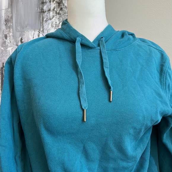Turquoise Old Navy Lightweight Hoodie - Picture 2 of 5